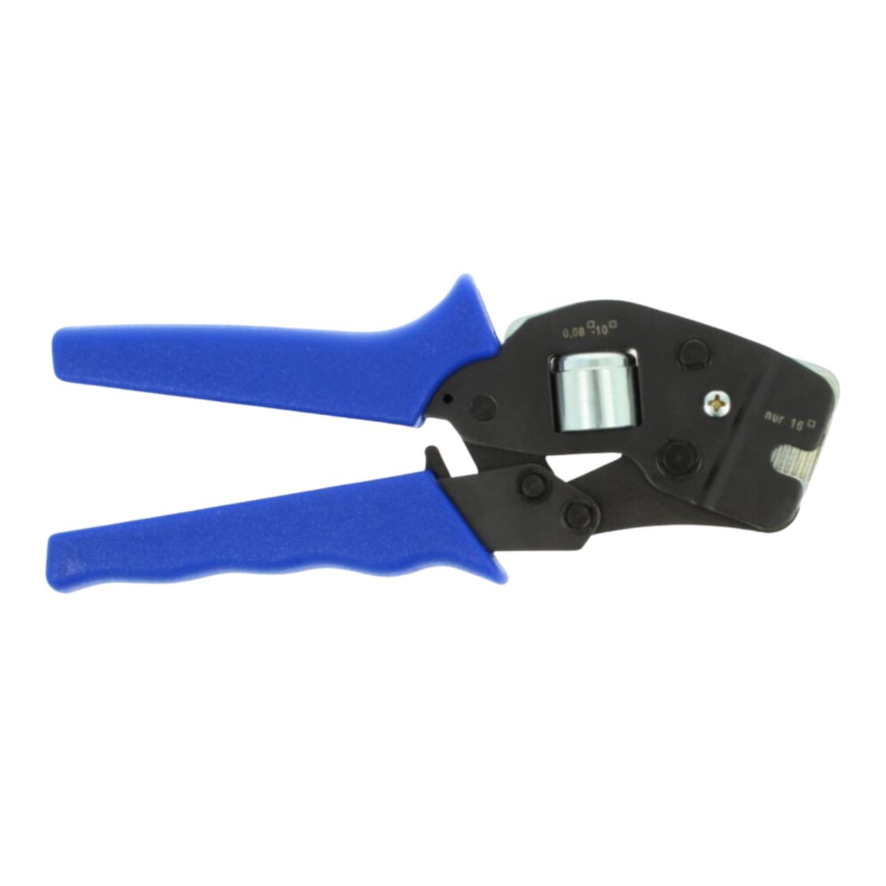 Crimping pliers for terminal tubes 0.08-16mm²
