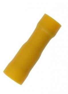 Round female insulated yellow 4-6mm²-Ø5mm