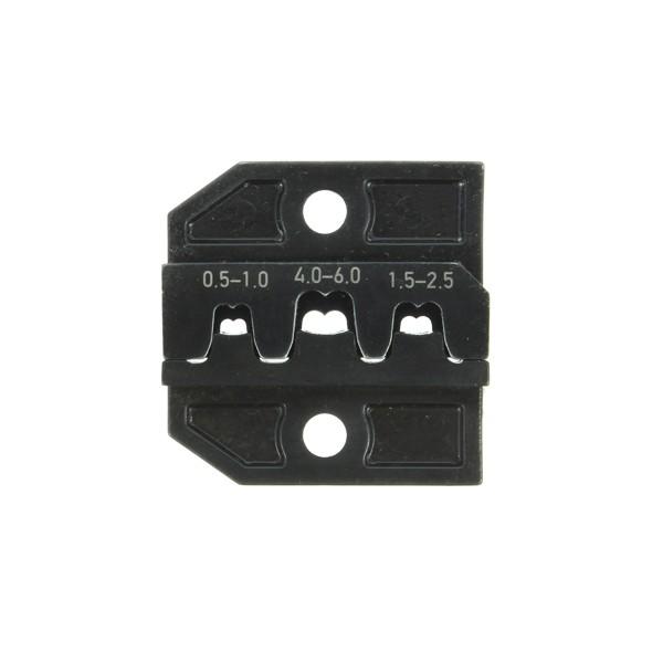 Press insert t / W90615 f / flat plug 4.8 + 6.3mm 0.5-6.0mm²