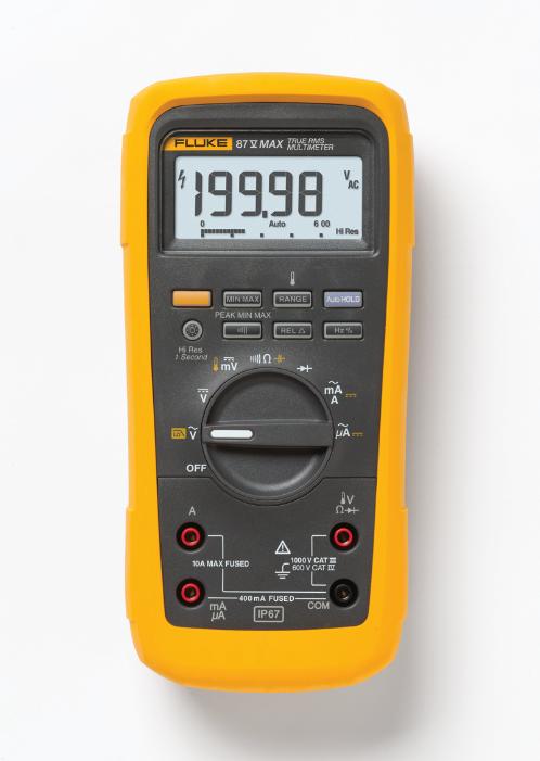 Fluke 87V industrial multimeter service combination set