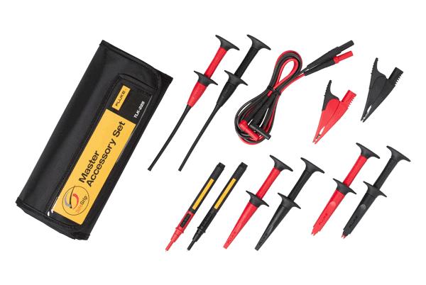 Fluke TLK-225 SureGrip Master Accessory Set Test lead, probe & clip set