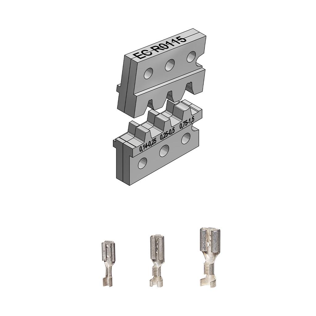 Matrix EC65 t / uisol. flat plug 0.1-1.5 mm² roll pressing