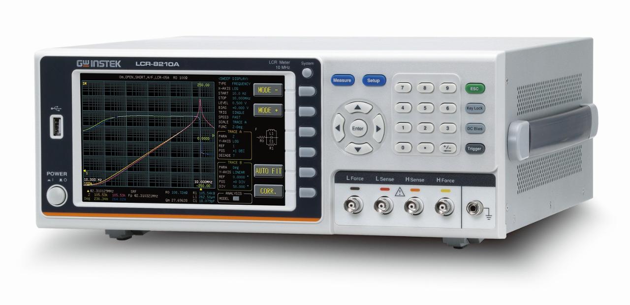 GW Instek LCR-8210A 10 MHz High-Frequency LCR Meter 