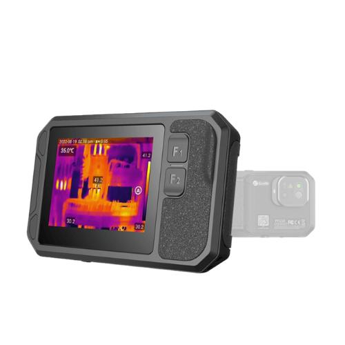 Thermography camera in pocket format pixels 256x192/-20℃-550℃ w/Wi-Fi/5MP digital camera