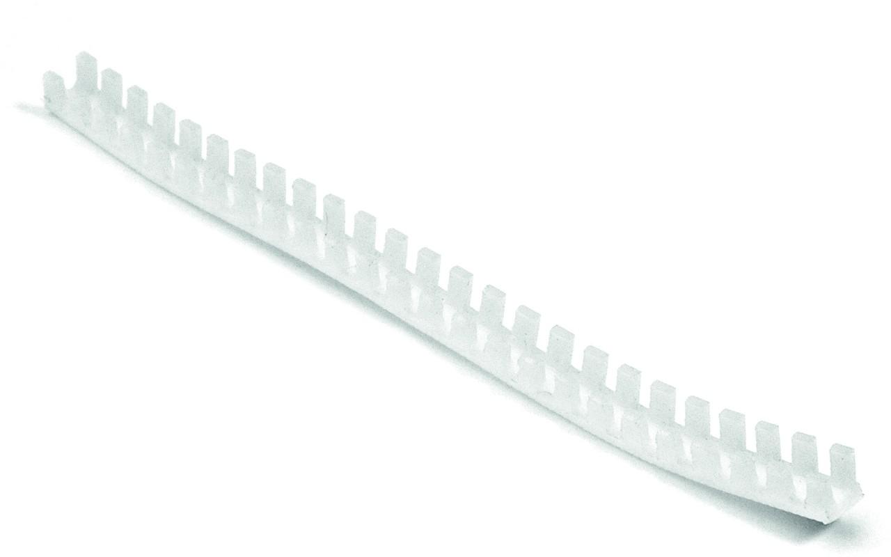 Edge band toothed white 25m rl Internal dimensions 3,5mm