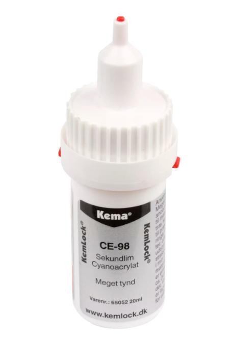 Second glue 20g Precision gluing; 40-80 mPas