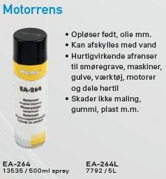 Engine cleaner 500ml; aerosol can