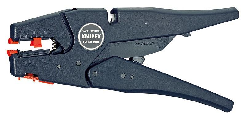 Knipex 12 40 200 cable stripper Black