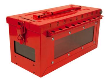 Group lock Box with window Small Capacity + Side Window