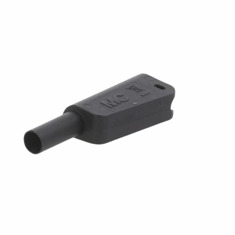 Insulation for banana plug KT-SL-4-39 Ø4mm BLACK for 1mm² cord. t/SLQ-4x +SLM-4x