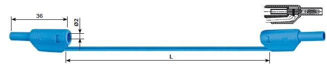 MC SLK205-K/SIL Test lead