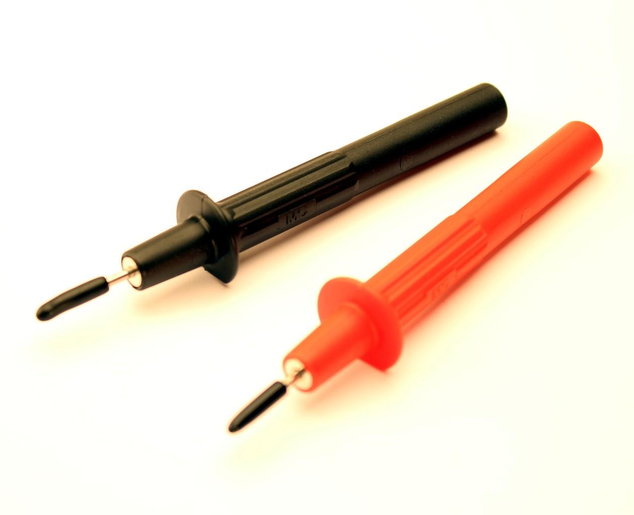 Test probe ø4mm 2 pcs. red / black 1000V - CATIII ES4S-180 / BP