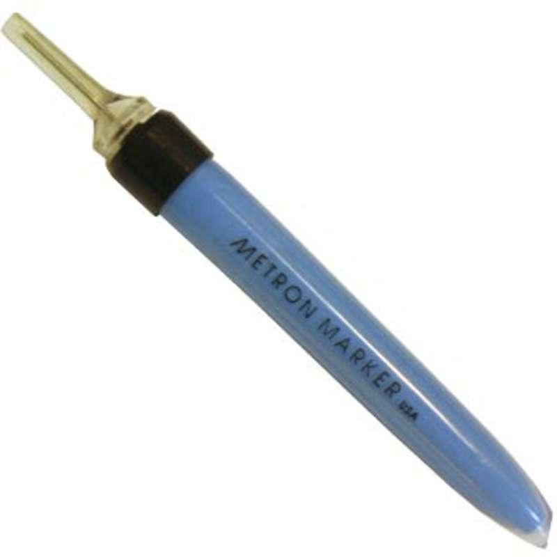 Metron marker pens blue micro permanent