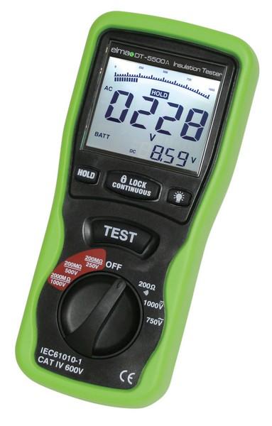 2 in 1 multimeter ig iso tester w / pass test