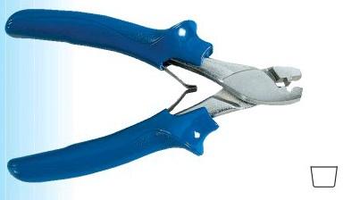 Crimping tool for terminal pipe 0.25 - 2.5mm2 TRAPEZ