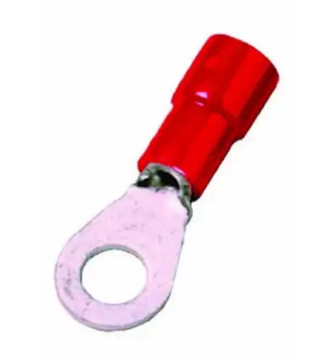 Cable liner ring insulated red 0.5-1.5mm²-Ø10mm; DIN46237 / UL-APPROVED