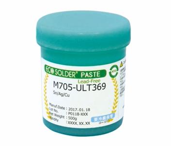 Solder paste M705 ULT369 T4 500g buckets