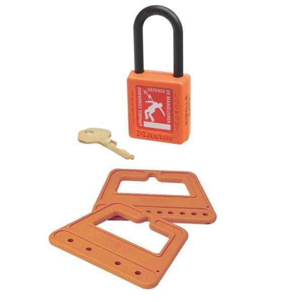 set of 4 locks on holder key number 241