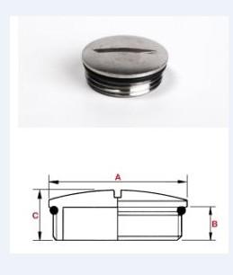 BOUCHON ROND M20x1,5 + OR