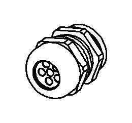 SIB R0722005 cable gland Nickel Brass 50 pc(s)