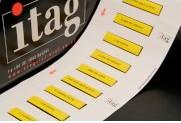 Itag shrink mark Ø12.7x25mm yellow shrink 3: 1 MIL-spec 250 pcs