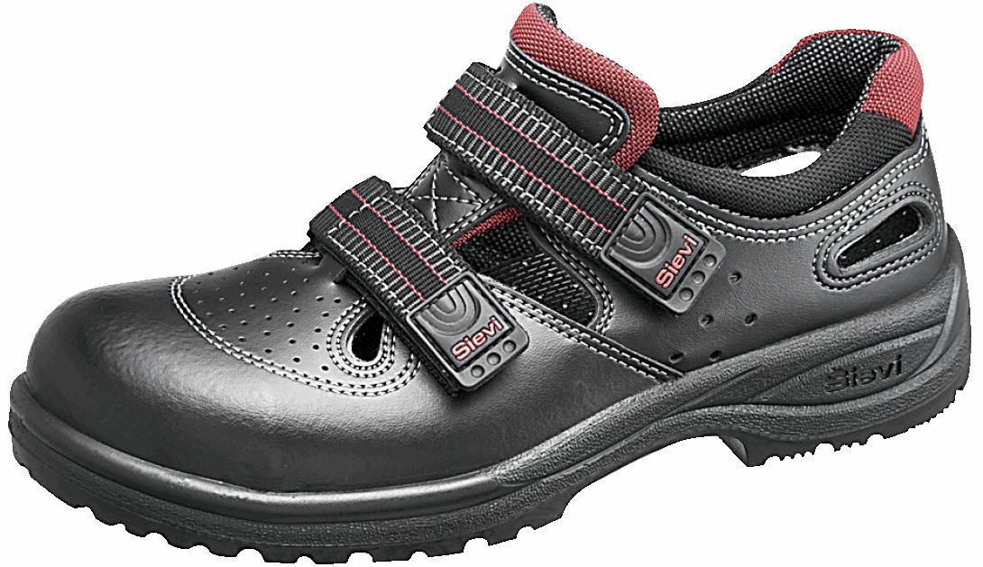 Safety shoes XL S1 ESD black  w / air holes 3D dry