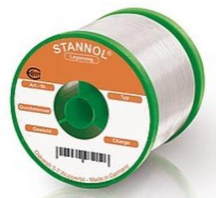 Solder wire HS10 2510, 0.5 MM, ISO 9453: 2014 S-SN96,5AG3CU0,5, 250 g. Reel 0