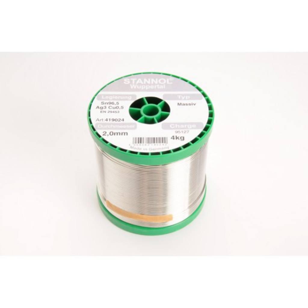 Solder wire, 2,0mm massively