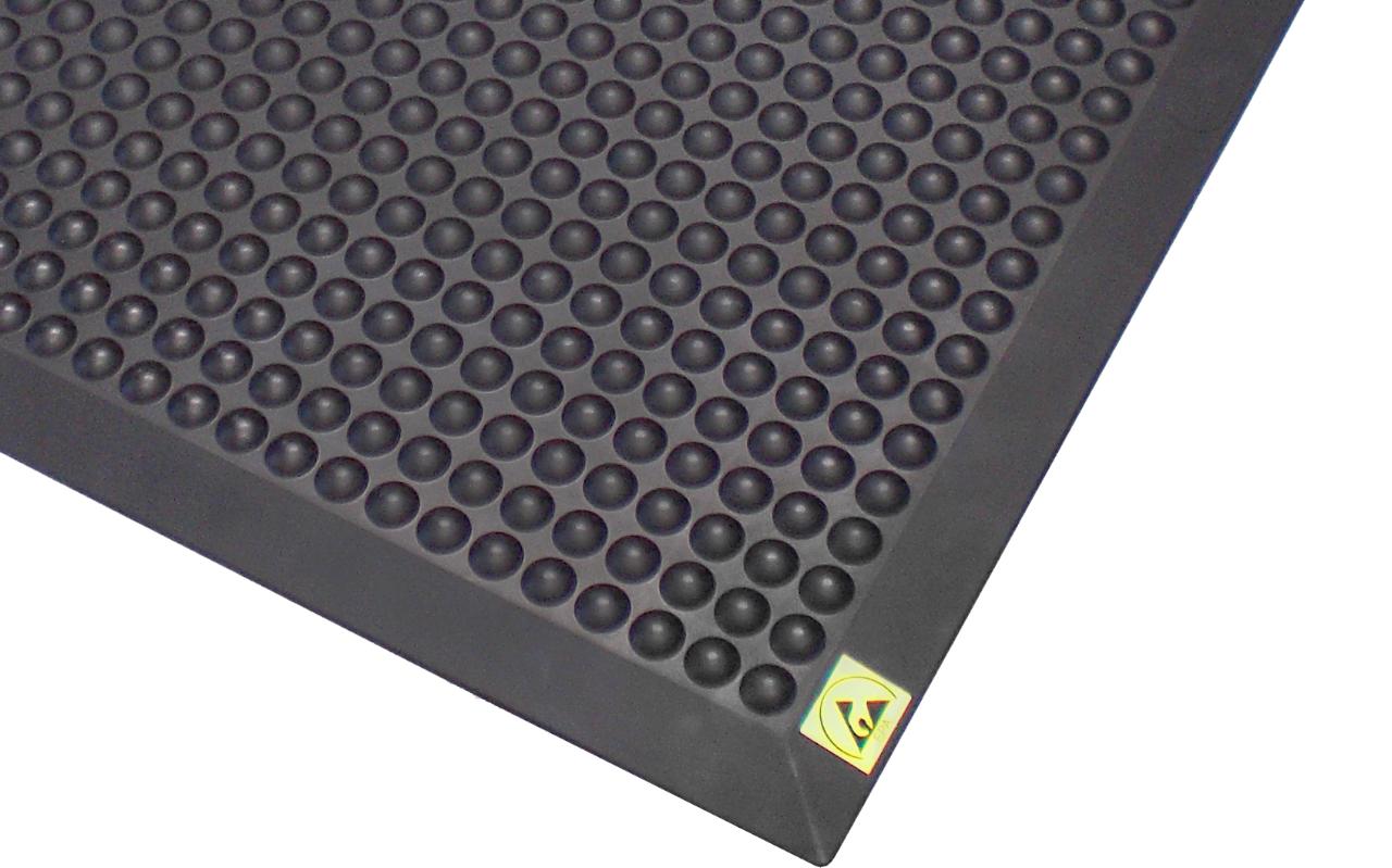 Stand mat ESD with high bubbles 96x200 cm beveled edges