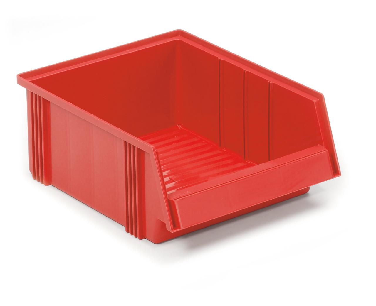 Stacking bin 310x400x156 Red