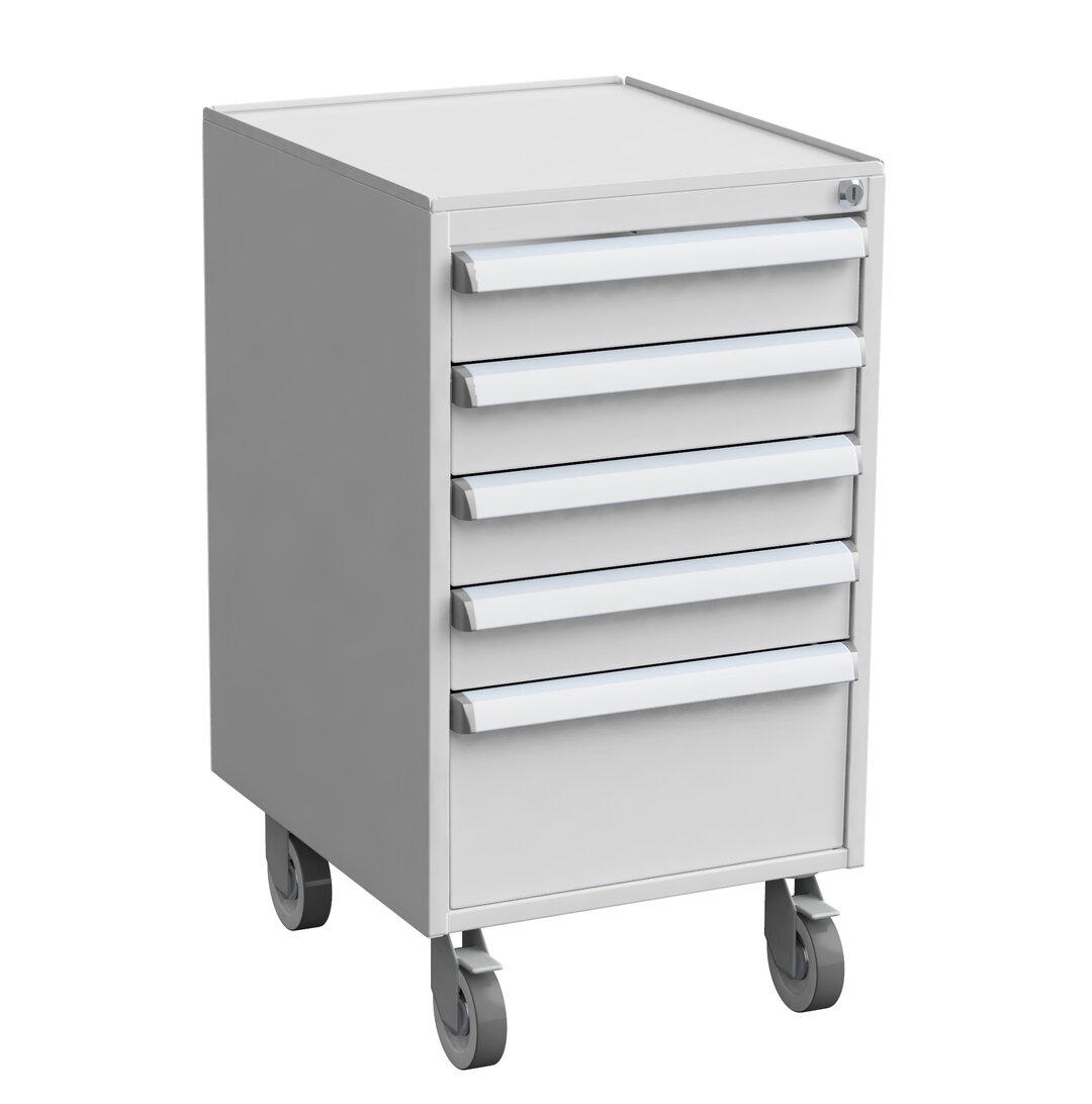 Drawer unit 45/66-5, castors