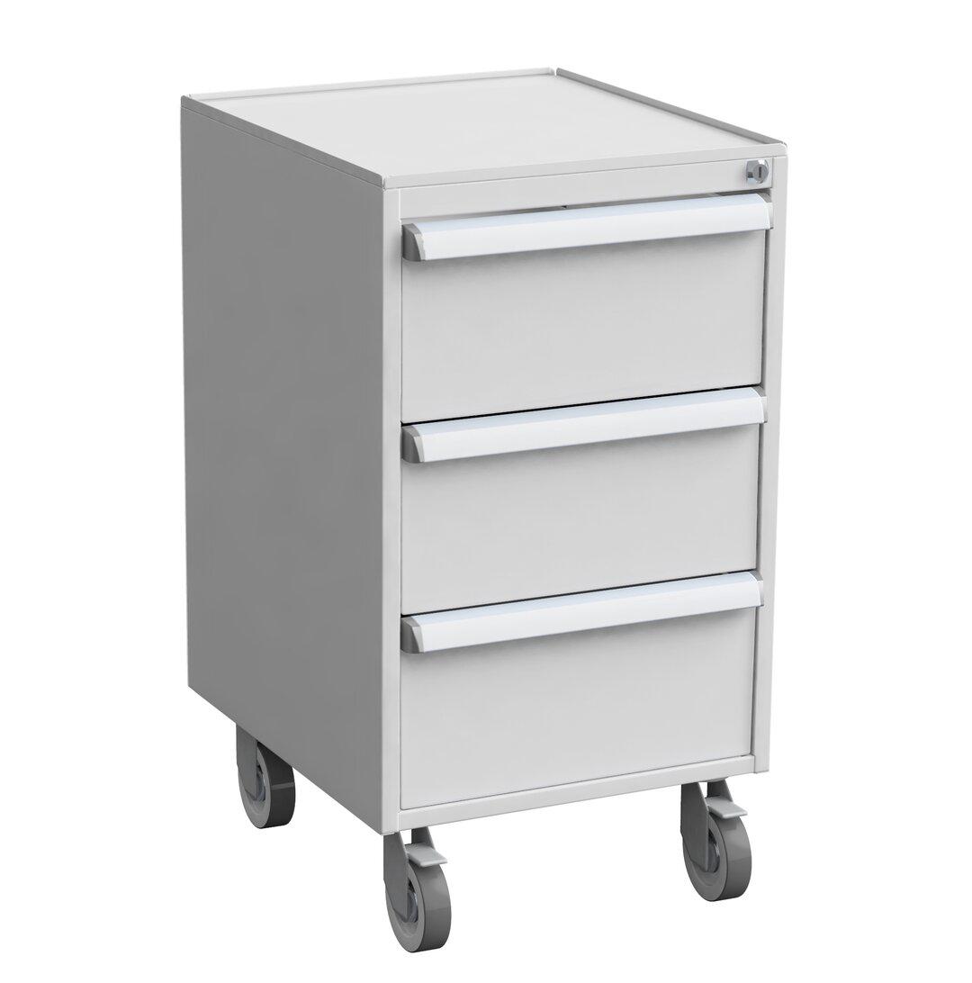 Drawer unit 45/66-7, castors