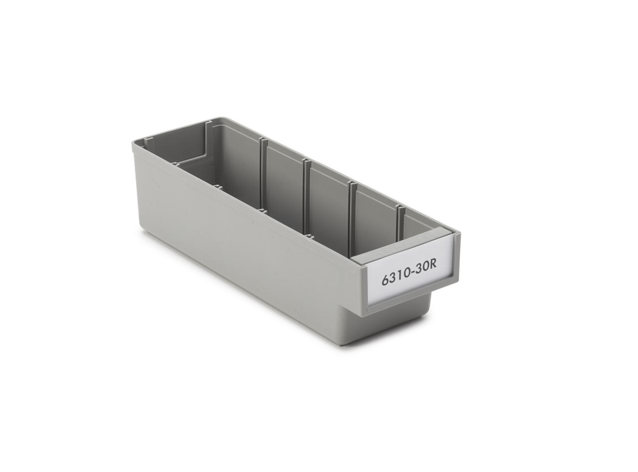 Kennoset shelf bin 94x300x80, grey