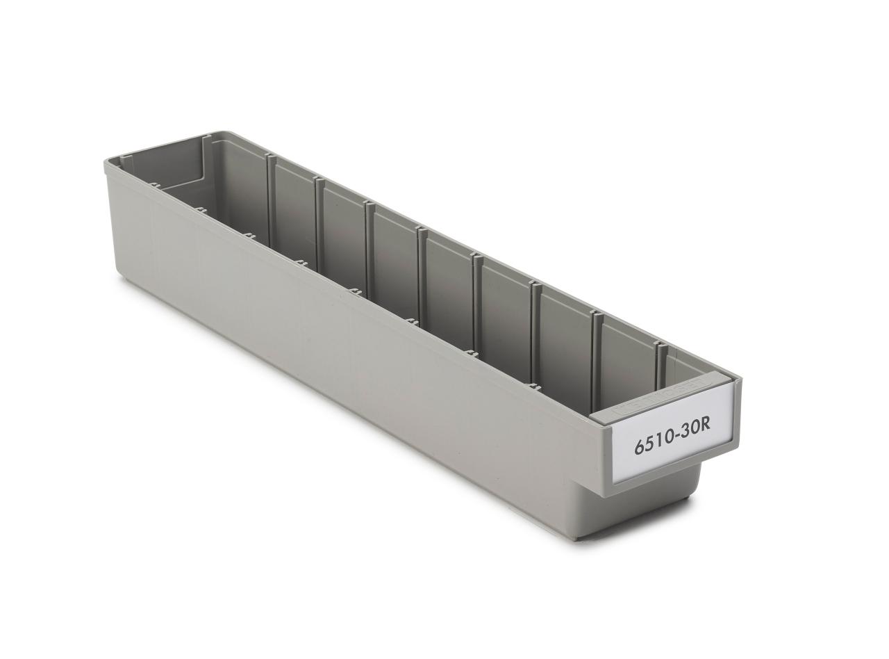 Kennoset shelf bin 94x500x80, grey