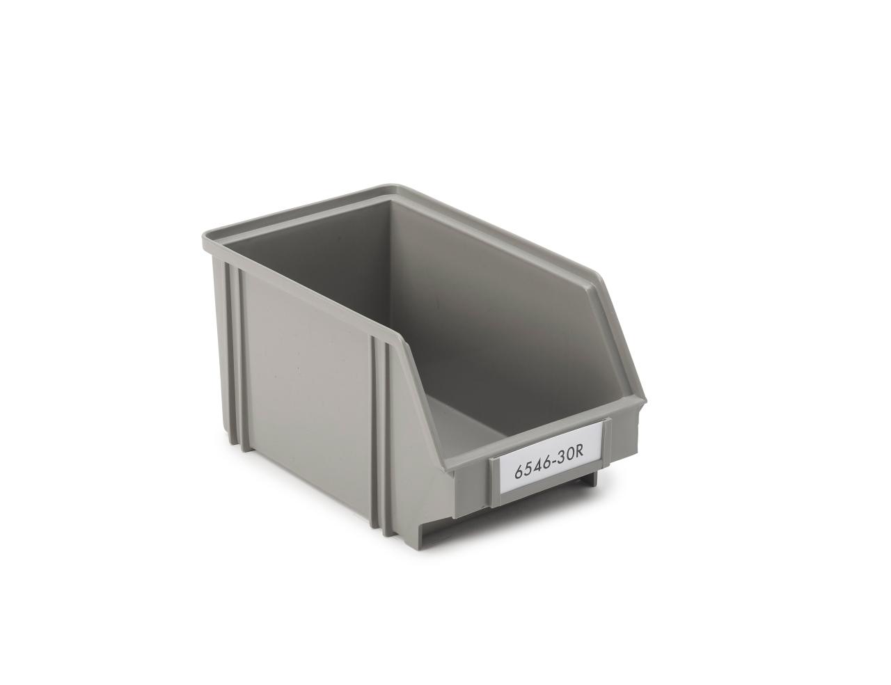 Kennoset stacking bin 146x250x128, grey