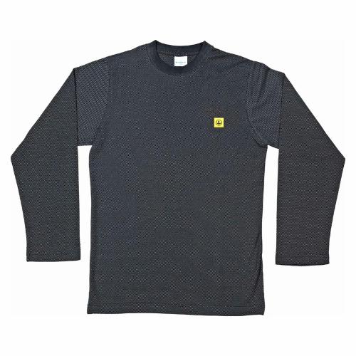 T-shirt ESD Dark gray Long sleeve 