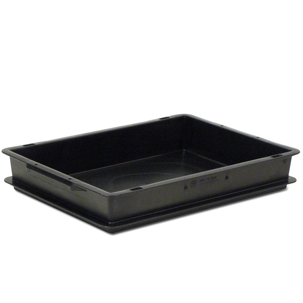 Utz Stapelbehälter RAKO 400x300x65 Schwarz Storage box Black Rectangular Polypropylene (PP)