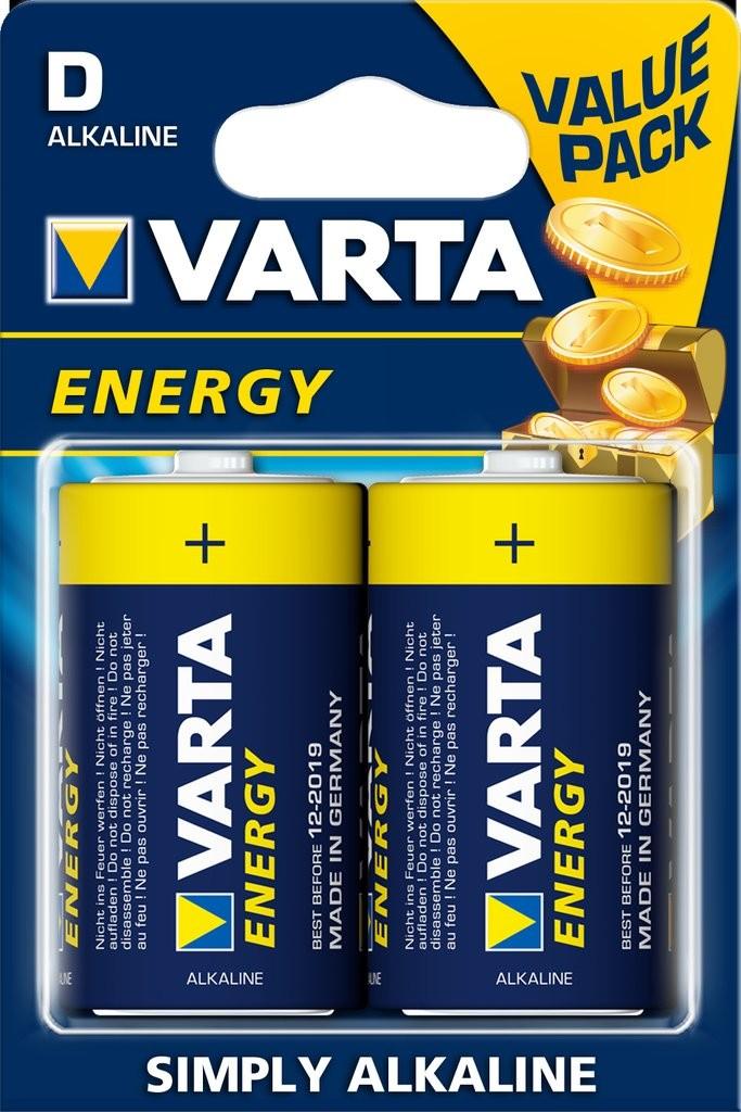 Varta Battery Simply Alk. D 1.5V; Ø34,2x61.5mm price / pc LR20 - Alkaline