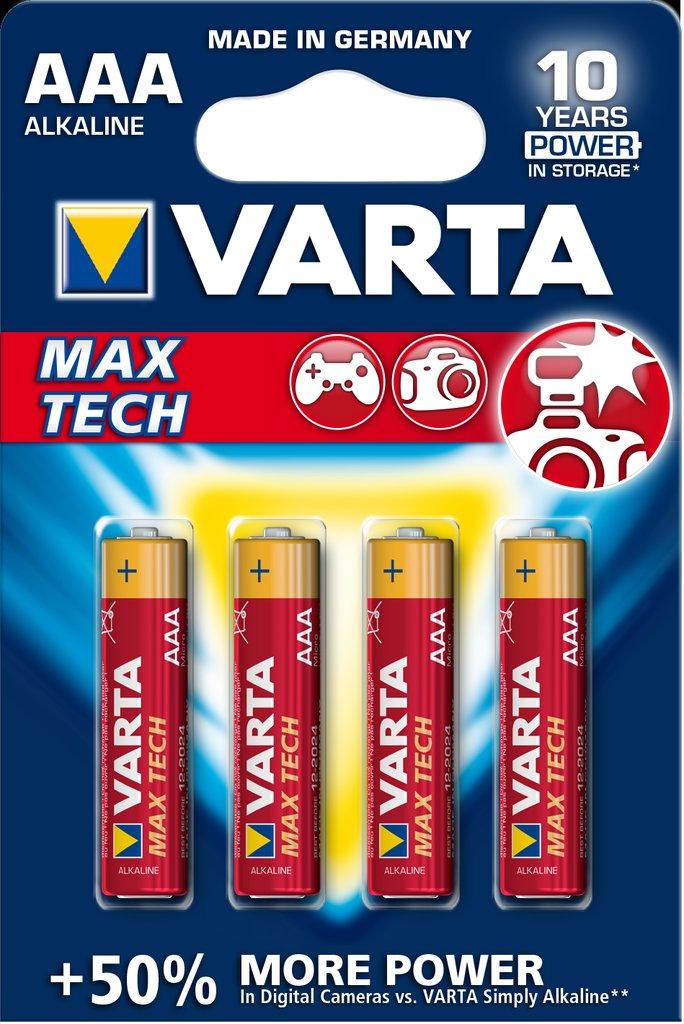 Varta 4x 1.5V AAA Single-use battery Alkaline