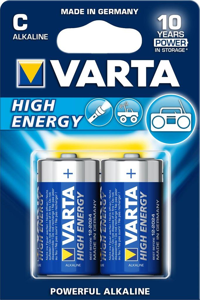 Varta 2x 1.5V C Single-use battery Alkaline