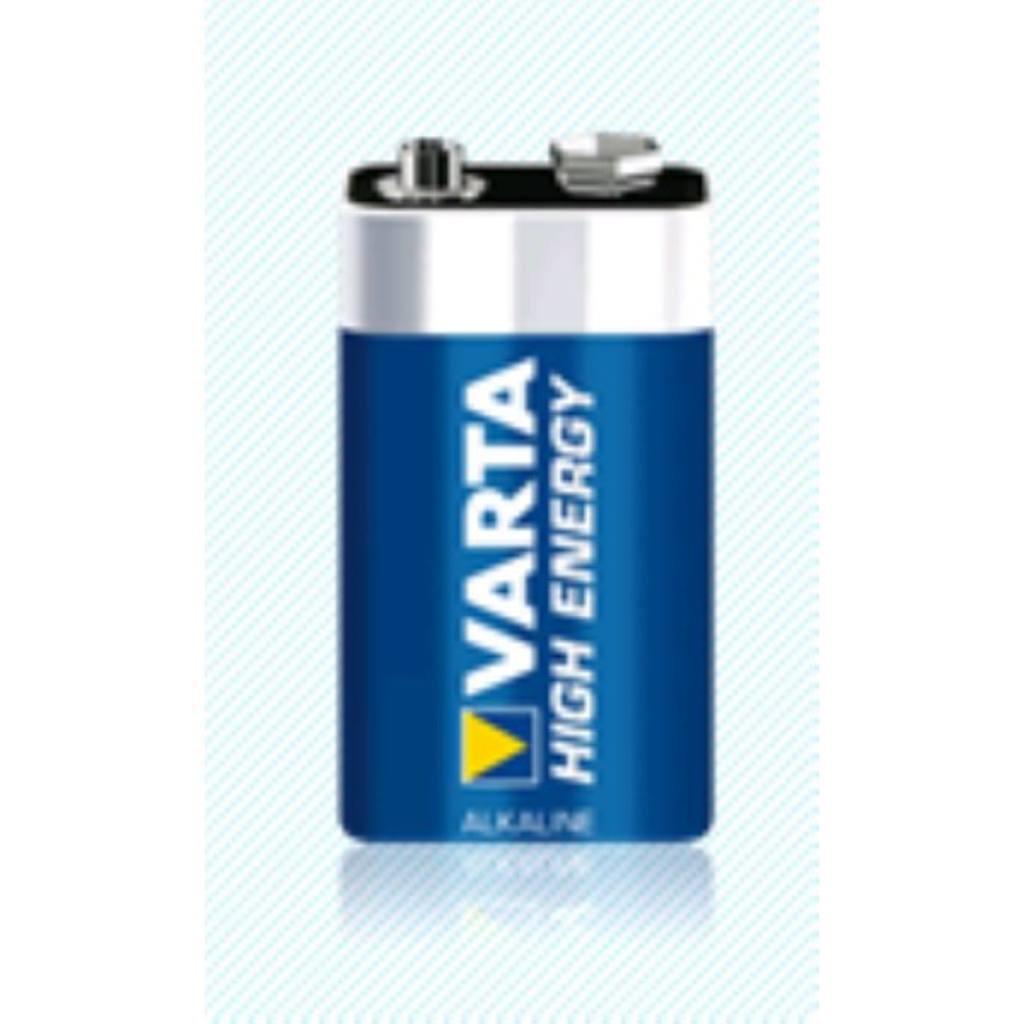 Varta Battery High Energy 9V 9V; 26.5x17.5x48.5mm 6LP3146 - Alkaline