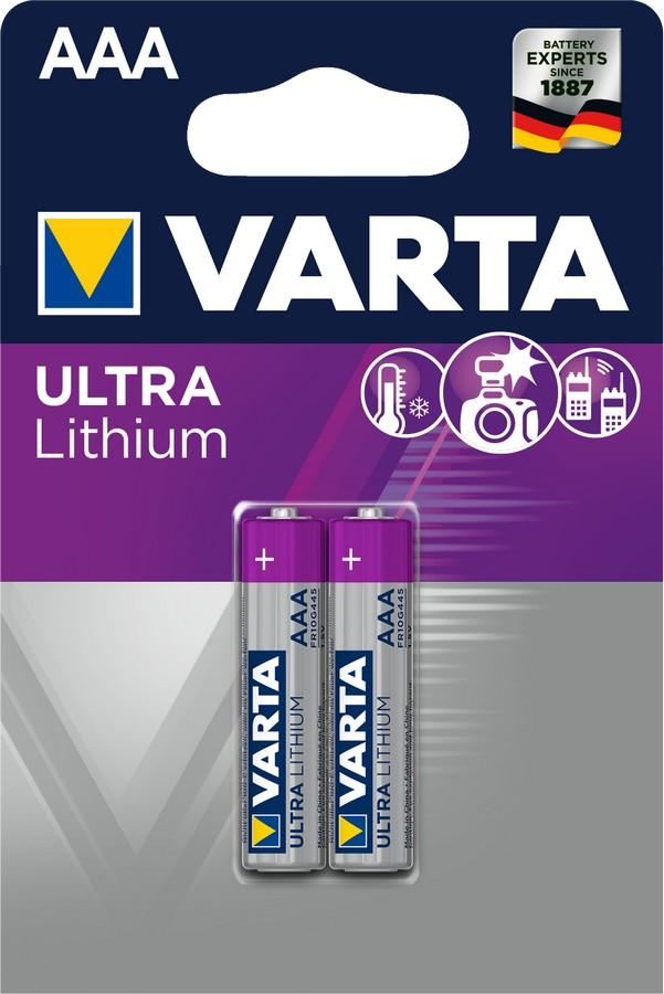 Varta 2x 1.5V AAA Single-use battery Lithium