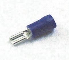 Flat plug insulated female blue 1.5-2.5mm²-2.8x0.5mm