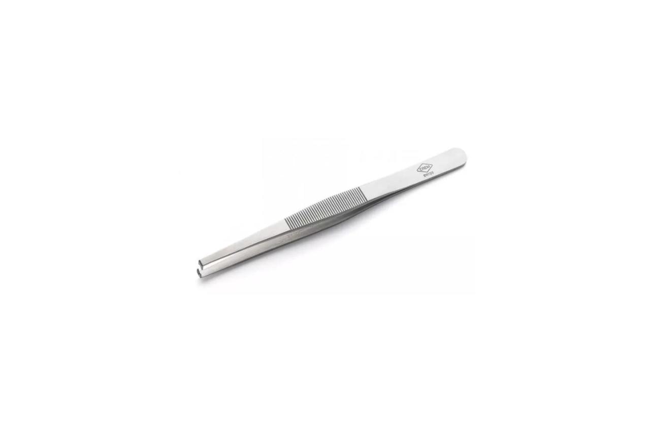 Miniature stripping tweezers, dia. 0.16 mm/.006 Inch (AWG 34).