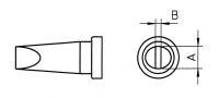 Soldering tip 1.6mm LT-A for lead-free soldering