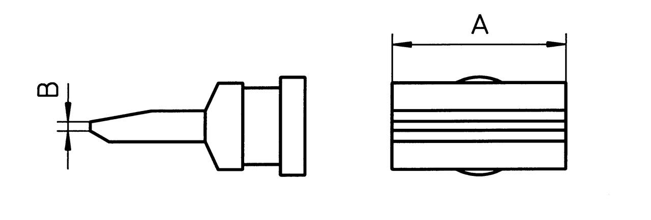 Distribution tip 10.5mm LT