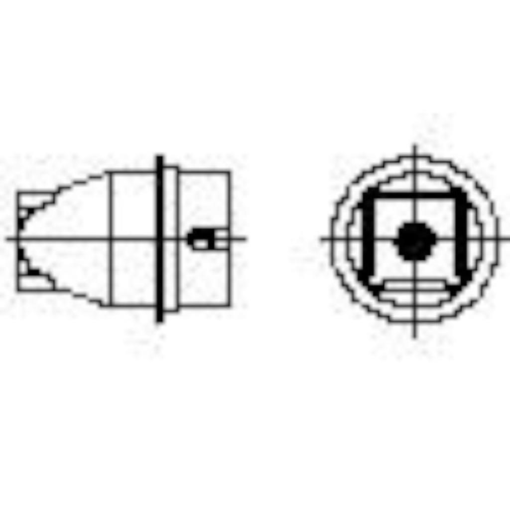 NQ 10 Hot air nozzle 14,8 x 14,8 mm