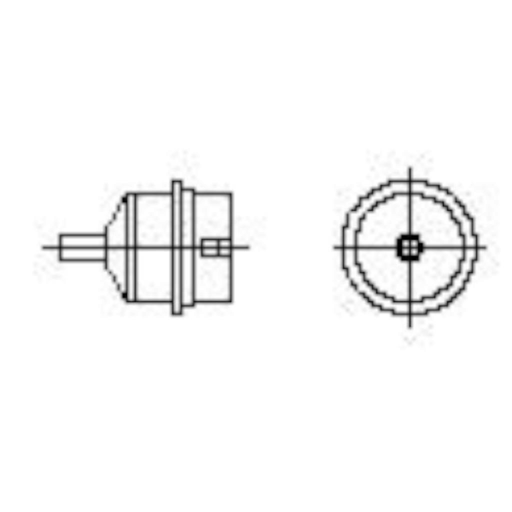 NR 05 Round nozzle, without vacuum Ø 4,0 mm