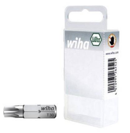 Wiha Bit set standard 25 mm TORX® 1/4 in box 3 parts. (07871)