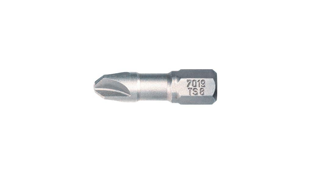 Wiha Bit Standard 25mm Torq Set® 1/4 C6.3 (22593)